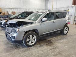 Salvage cars for sale at Milwaukee, WI auction: 2016 Jeep Compass Latitude