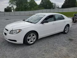 Chevrolet Malibu salvage cars for sale: 2012 Chevrolet Malibu LS