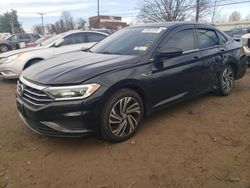 Salvage cars for sale at New Britain, CT auction: 2020 Volkswagen Jetta SEL