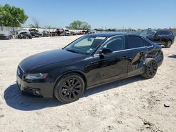 Salvage cars for sale from Copart Haslet, TX: 2012 Audi A4 Premium
