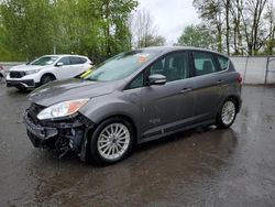 Salvage cars for sale at Portland, OR auction: 2014 Ford C-MAX Premium
