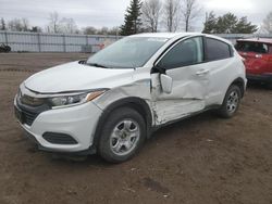 Salvage cars for sale from Copart Bowmanville, ON: 2021 Honda HR-V LX
