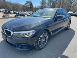 Salvage cars for sale at North Billerica, MA auction: 2019 BMW 530 I