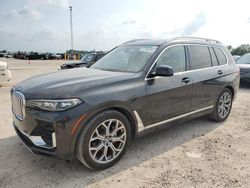 BMW X7 salvage cars for sale: 2021 BMW X7 XDRIVE40I