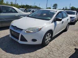 Salvage cars for sale at Bridgeton, MO auction: 2014 Ford Focus S