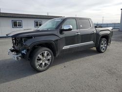 Salvage cars for sale at Airway Heights, WA auction: 2024 Toyota Tundra Crewmax Capstone