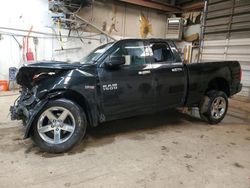 Camiones salvage sin ofertas aún a la venta en subasta: 2015 Dodge RAM 1500 ST