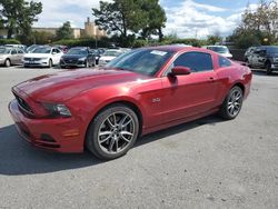 Salvage cars for sale from Copart San Martin, CA: 2014 Ford Mustang GT