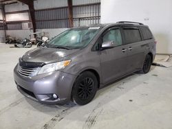 Salvage cars for sale from Copart Apopka, FL: 2015 Toyota Sienna XLE