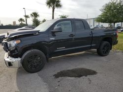 Salvage cars for sale at Apopka, FL auction: 2021 Toyota Tundra Double Cab SR/SR5