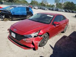 Salvage cars for sale at Madisonville, TN auction: 2021 Hyundai Elantra SEL