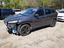 Vehiculos salvage en venta de Copart Austell, GA: 2017 Jeep Cherokee Limited