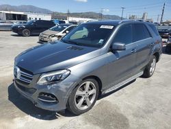 Salvage cars for sale at Sun Valley, CA auction: 2017 Mercedes-Benz GLE 350