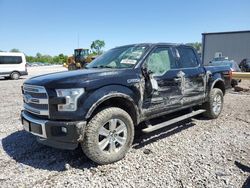 Salvage cars for sale from Copart Hueytown, AL: 2016 Ford F150 Supercrew