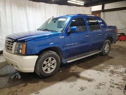 Salvage cars for sale from Copart Ebensburg, PA: 2004 Cadillac Escalade EXT