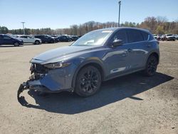 Salvage cars for sale at East Granby, CT auction: 2024 Mazda CX-5 Preferred