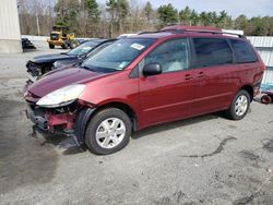 Toyota salvage cars for sale: 2006 Toyota Sienna CE