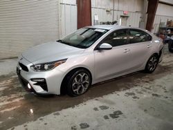 Salvage cars for sale from Copart Ellwood City, PA: 2019 KIA Forte FE