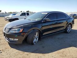 Salvage cars for sale at Bakersfield, CA auction: 2015 Volkswagen Passat SEL