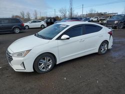 Salvage cars for sale from Copart Montreal Est, QC: 2019 Hyundai Elantra SEL