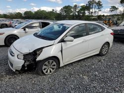 Salvage cars for sale at Byron, GA auction: 2017 Hyundai Accent SE