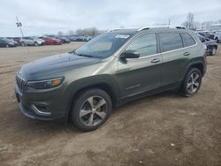 Jeep Cherokee Limited Vehiculos salvage en venta: 2019 Jeep Cherokee Limited