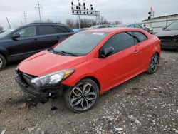 KIA Forte SX salvage cars for sale: 2016 KIA Forte SX