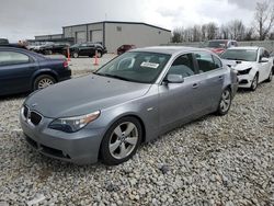 BMW salvage cars for sale: 2006 BMW 530 XI