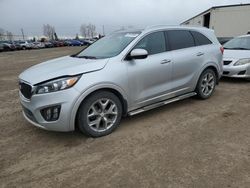 Salvage cars for sale from Copart Rocky View County, AB: 2016 KIA Sorento SX