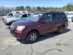 Honda Pilot EXL salvage cars for sale: 2007 Honda Pilot EXL