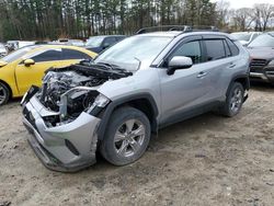 Salvage cars for sale from Copart North Billerica, MA: 2022 Toyota Rav4 XLE