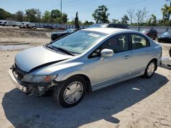 Honda Civic Hybrid Vehiculos salvage en venta: 2007 Honda Civic Hybrid