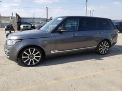 Salvage cars for sale at Los Angeles, CA auction: 2014 Land Rover Range Rover Autobiography