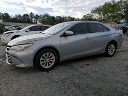 Salvage cars for sale at Fairburn, GA auction: 2015 Toyota Camry LE