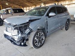Vehiculos salvage en venta de Copart Phoenix, AZ: 2022 Hyundai Santa FE Calligraphy