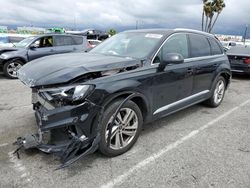 Salvage cars for sale at Van Nuys, CA auction: 2022 Audi Q7 Premium Plus