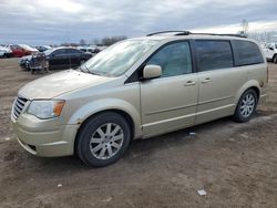 Salvage cars for sale at Davison, MI auction: 2010 Chrysler Town & Country Touring