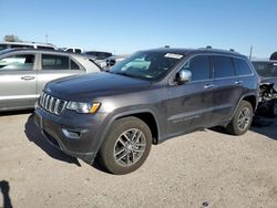 Salvage cars for sale from Copart Tucson, AZ: 2017 Jeep Grand Cherokee Limited