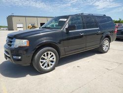 Salvage cars for sale at Wilmer, TX auction: 2015 Ford Expedition EL Limited