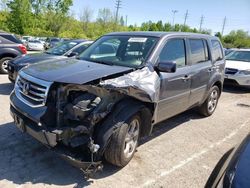 Salvage cars for sale at Bridgeton, MO auction: 2014 Honda Pilot EXL