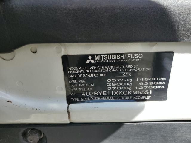 2019 Mitsubishi Fuso America INC FE Feczts