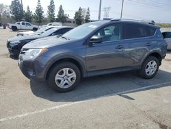 Salvage cars for sale from Copart Rancho Cucamonga, CA: 2013 Toyota Rav4 LE