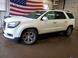 Salvage cars for sale from Copart Lyman, ME: 2014 GMC Acadia SLT-1