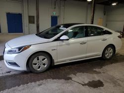 Salvage cars for sale from Copart Ontario Auction, ON: 2016 Hyundai Sonata Hybrid