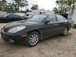 Salvage cars for sale from Copart Hampton, VA: 2002 Lexus ES 300