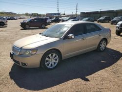 Lincoln salvage cars for sale: 2007 Lincoln MKZ