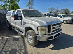 Salvage trucks for sale at Waldorf, MD auction: 2008 Ford F350 SRW Super Duty