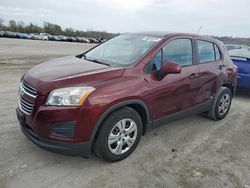 Salvage cars for sale at Cahokia Heights, IL auction: 2016 Chevrolet Trax LS