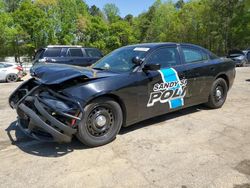 Salvage cars for sale at Austell, GA auction: 2019 Dodge Charger Police