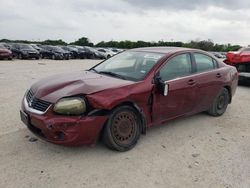 Salvage cars for sale from Copart San Antonio, TX: 2007 Mitsubishi Galant ES